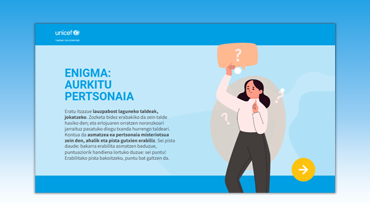 Enigma: ea zein pertsonaia den dakizun