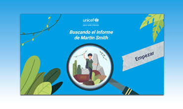 Portada del juego "Buscando el informe de Martin Smith"