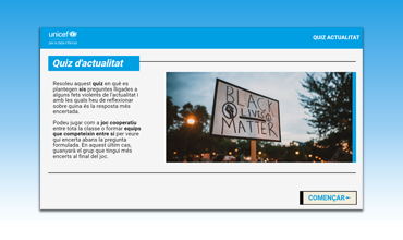 Quiz d’actualitat: pau i no violència