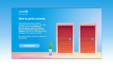 Joc: Obre la porta correcta!