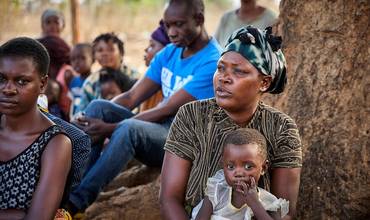 Personas desplazadas en Mozambique