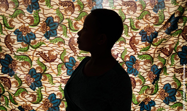 Una adolescente víctima de violencia sexual en uno de los centros que UNICEF apoya en RDC