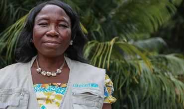 República Centroafricana: "Estoy orgullosa de dar a las niñas acceso a la educación"