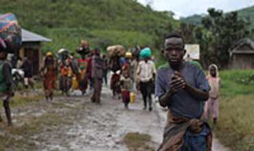 Un cuarto de millón de habitantes de la región oriental de la República Democrática del Congo huye del ataque de grupos rebeldes de Ruanda