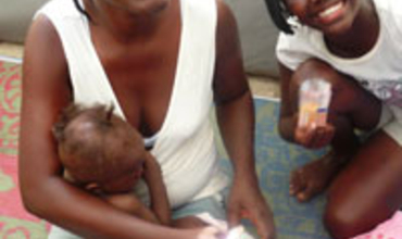 Acción de emergencia en Haití: La alimentación de madres y bebés