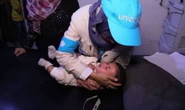 Crisis en Siria: llevamos ayuda a los niños en ciudades aisladas desde hace mese