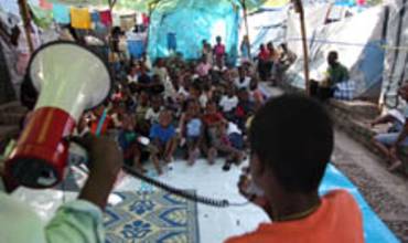 Mantener a las familias unidas tras el terremoto, una de las prioridades de UNICEF