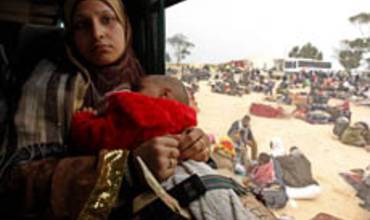 UNICEF trabaja para apoyar a las mujeres y niños afectados por la crisis de Libia