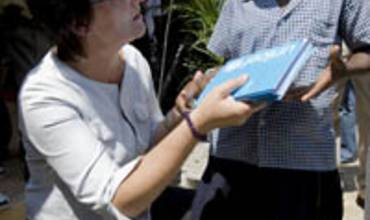 "La solidaridad de España con Haití es una solidaridad de individuos, de familias, de empresas", Françoise Gruloos