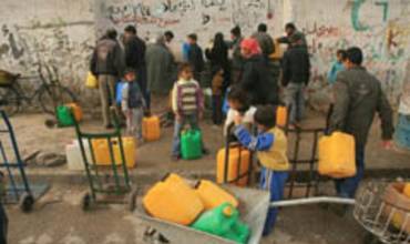 La falta de agua en Gaza y Cisjordania