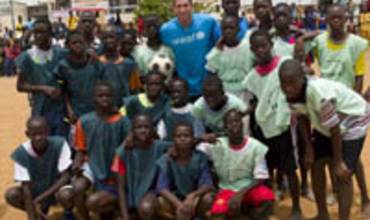 "He cumplido dos de mis sueños: ganar el Mundial y poder viajar a África y estar con los niños", Sergio Ramos