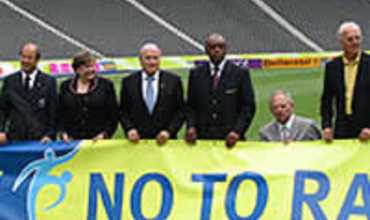 UNICEF apoya la campaña 'Di No al Racismo' en la Copa Mundial de la FIFA 2006