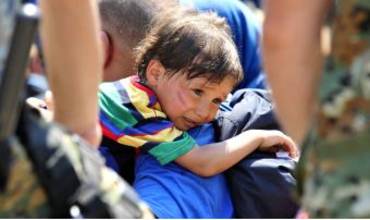 Crisis migratoria: se triplica el número de mujeres y niños que cruzan Macedonia