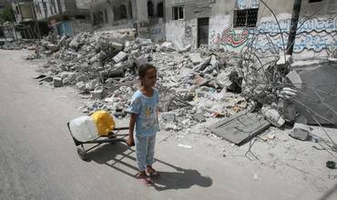 Crisis en Gaza: los niños se llevan la peor parte de la violencia