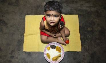 La hora de comer no es igual para todos los niños del mundo