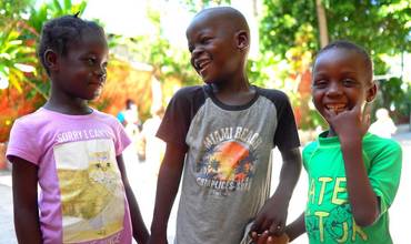 Apoyo psicosocial en Haití.