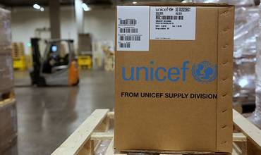 UNICEF entrega suministros para luchar contra el coronavirus