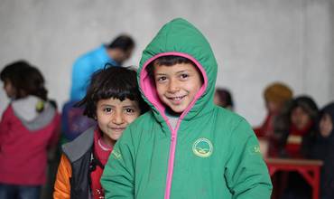 ¿Cómo dar calor a los niños de Siria?
