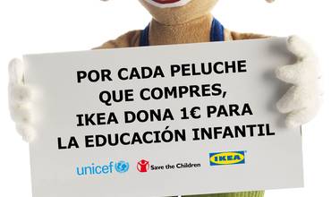 IKEA y UNICEF: peluches para la educación