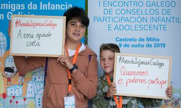 As nenas e nenos galegos reclaman un Consello Autonómico de Participación Infantil e Adolescente con reunións periódicas