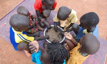 Ayuda a los niños de Sudán del Sur
