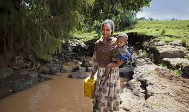 Agua para las familias de Etiopía