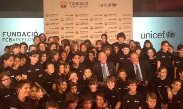 FCB y UNICEF refuerzan su alianza por los niños