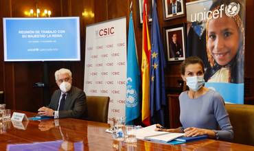 COVID-19: presentamos a S.M. la Reina nuestra respuesta a los desafíos de la infancia