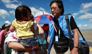 Tifón Filipinas: se reestablece el agua potable en Tacloban