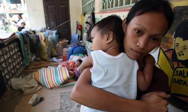 Decenas de miles de personas permanecen desplazadas en Cagayán de Oro, Filipinas
