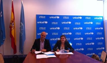 Orizonia y UNICEF España firman un acuerdo para la protección de la infancia