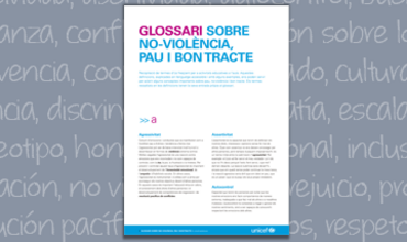 Glossari sobre no-violència, pau i bon tracte