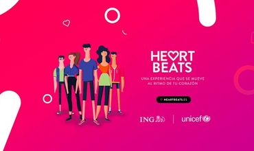 La nueva campaña de ING a favor de UNICEF se mueve al ritmo de tu corazón