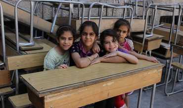 Siria: los desplazados por la violencia se refugian en las escuelas