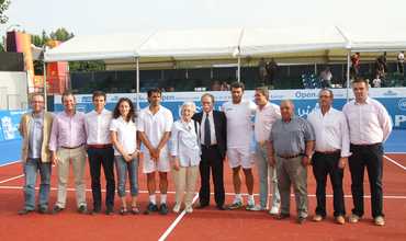 Tenis solidario con la infancia en El Espinar (Segovia)