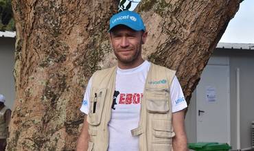 Jerome Kouachi, coordinador de respuesta contra el ébola de UNICEF