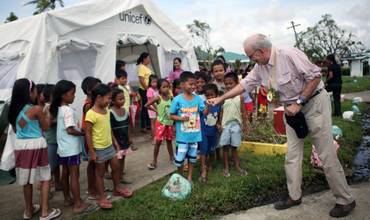 Tifón en Filipinas: la devastación sigue siendo una amenaza para los niños