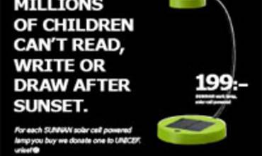 IKEA colabora con UNICEF para que más niños y niñas puedan estudiar en sus casas