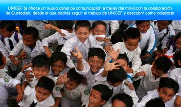 UNICEF España lanza un nuevo canal de comunicación móvil con Qustodian