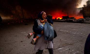 Incendio en Moria (Grecia): ayudamos a los niños y familias más vulnerables