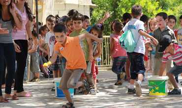 Los niños sirios reciben apoyo psicosocial