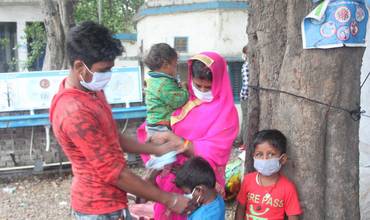 Nuevos casos de coronavirus en el Sur de Asia.