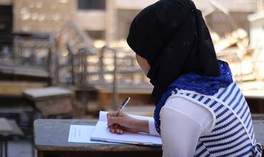 Niños de Siria: ¿hasta dónde llegarías para hacer un examen?