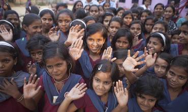 Niños con discapacidad en India