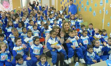 El Colegio Cid celebra el día del agua con la actriz y presentadora Lucía Regueiro