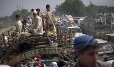 UNICEF trabaja en el regreso a sus hogares de miles de desplazados por la guerra en Pakistán