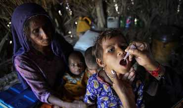 Anthony Lake: “Hemos avanzado mucho en la lucha para erradicar la polio. Tenemos los medios para terminar la tarea”