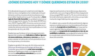 España ante la década decisiva para la Agenda 2030