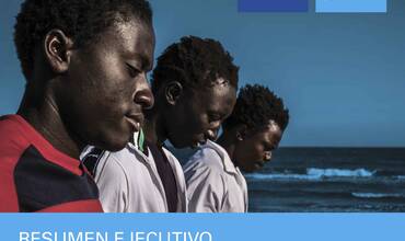 Una terrible travesía: Los niños y jóvenes en tránsito a través del Mediterráneo están en peligro de ser víctimas de la trata y la explotación