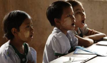 Acción de UNICEF en Myanmar
